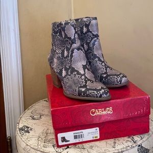 Carlos snake booties